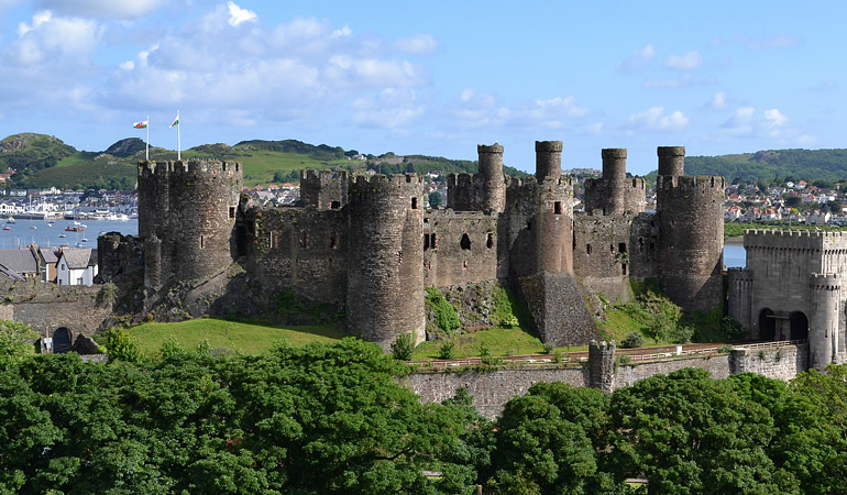 The castles of wales